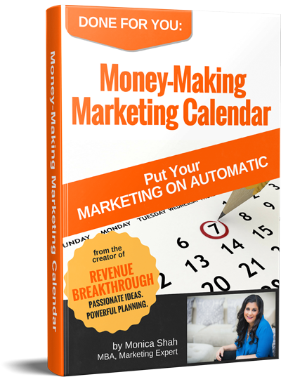 Money Making Calendar Graphic